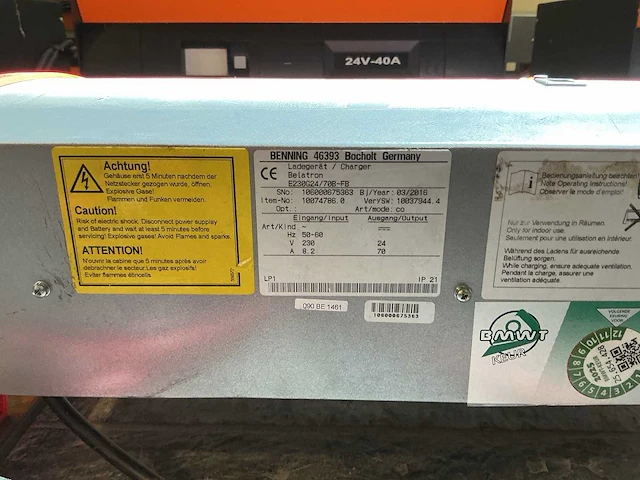 Belatron - 24v 70a - acculaders - 2016 - afbeelding 3 van  3