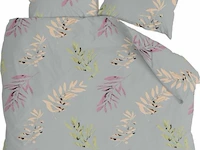 Beleaves grey+2kussenslopen 200x220cm - afbeelding 1 van  4