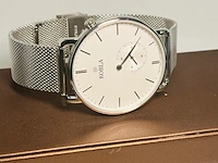 Belgisch juweliershorloge - sharkmesh milanese model - afbeelding 1 van  5