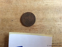 Belgische munt 1cent 1894 - afbeelding 2 van  2