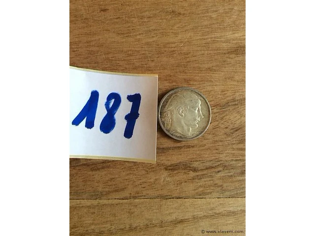 Belgische munt 50fr 1949 - afbeelding 1 van  2