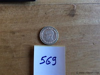 Belgische munt 50fr 1958 - afbeelding 1 van  2