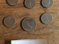 Belgische munten " goed voor " 1fr en 0,5 fr - afbeelding 1 van  2