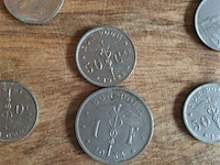 Belgische munten " goed voor " 1fr en 0,5 fr - afbeelding 2 van  2