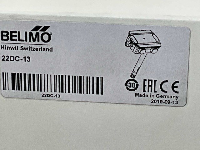 Belimo 22dc-13 kanaalsensor - afbeelding 4 van  4