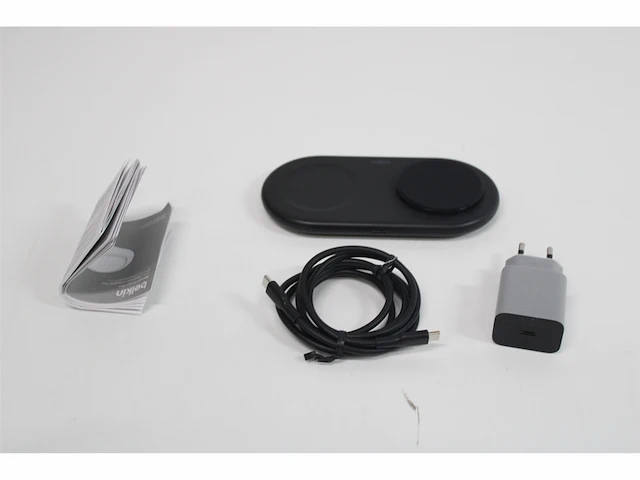 Belkin draadloze oplader qi2 dubbele basis 15w zwart - afbeelding 5 van  5
