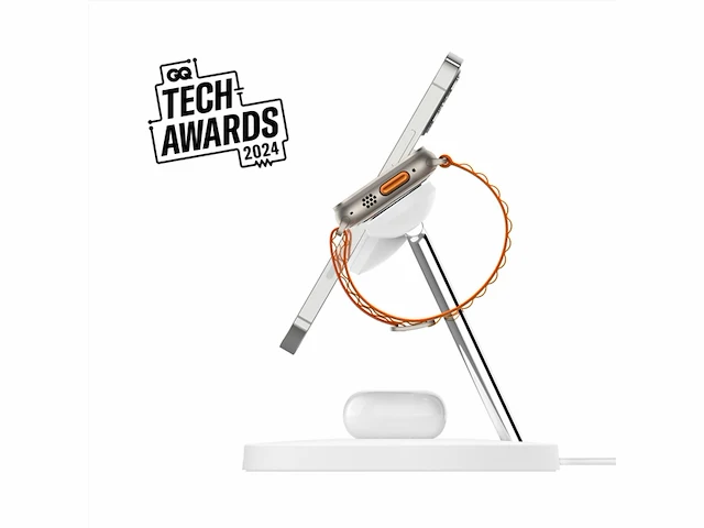 Belkin magsafe 3in1 draadloze oplader15w apple iphone en apple watch wit - afbeelding 2 van  5