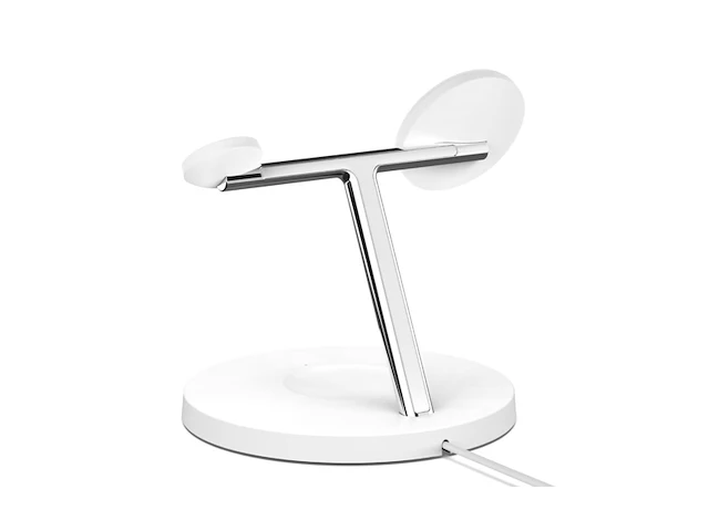 Belkin magsafe 3in1 draadloze oplader15w apple iphone en apple watch wit - afbeelding 3 van  5