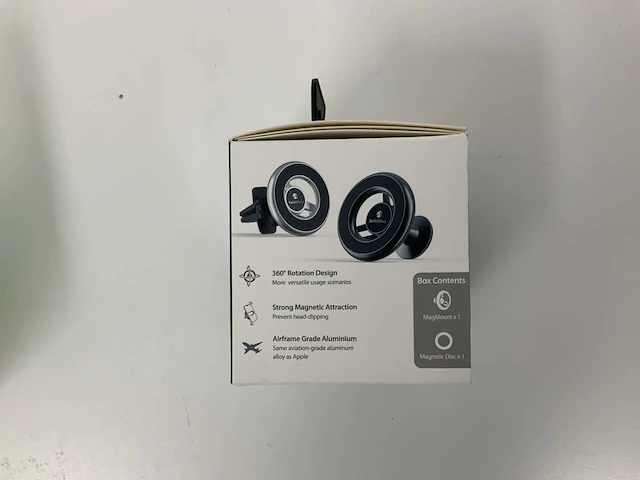 Belkin wireless charging stand 15w & switcheasy magnetic car mount iphone 12 (2x) - afbeelding 4 van  4
