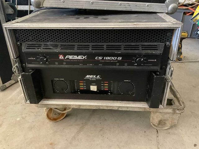 Bell en peavey pa-9022x / cs1800g versterker - afbeelding 1 van  2