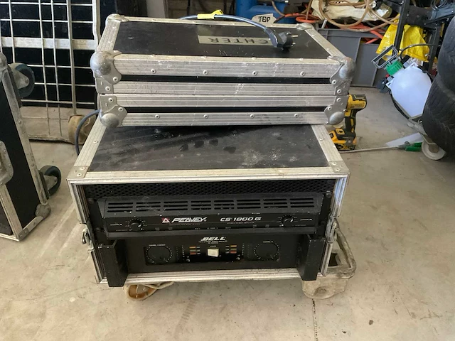 Bell en peavey pa-9022x / cs1800g versterker - afbeelding 2 van  2