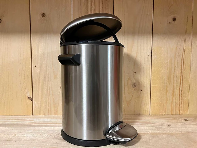 Bella - rvs 3 liter - afvalemmers en prullenbakken (40x) - afbeelding 1 van  2