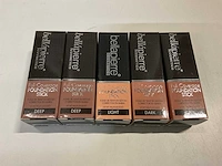 Bellapierre cosmetics full coverage foundation stick light/deep/dark (5x) - afbeelding 2 van  5