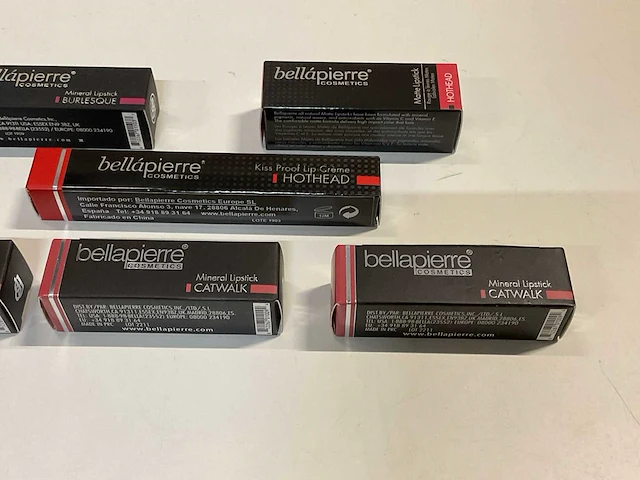 Bellapierre cosmetics lip producten (6x) - afbeelding 5 van  5