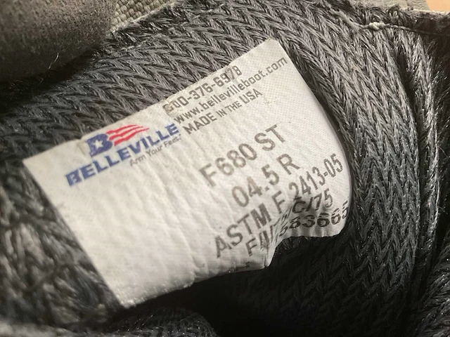 Belleville safety boots - afbeelding 3 van  3