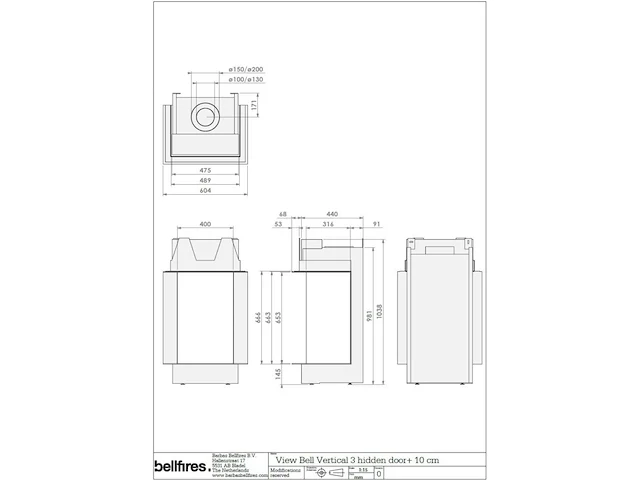 Bellfires vieuw bell vertical - afbeelding 4 van  4