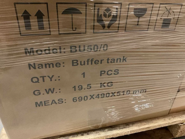 Bellyse - 50l - bu50/0 - buffertank - afbeelding 3 van  3