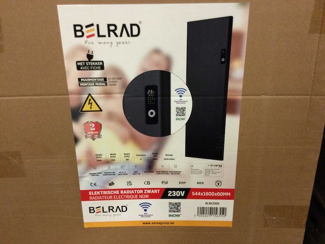 Belrad - wandradiator 160x54 cm - afbeelding 2 van  3