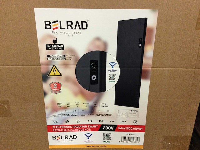Belrad - wandradiator 160x54 cm - afbeelding 2 van  3