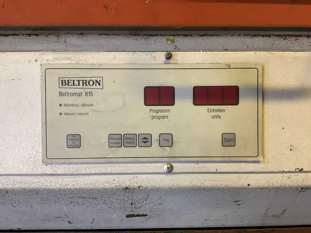 Beltron beltromat 815 kopieerraam / belichtingskast - afbeelding 4 van  7