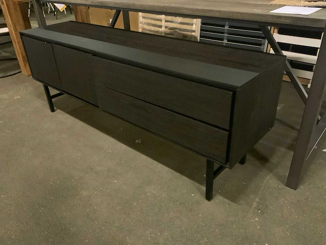Belvio dark b tv meubel - afbeelding 1 van  4