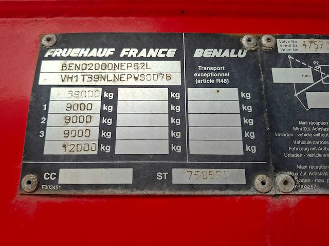 Benalu - t39nlnep - bulktrailer - afbeelding 19 van  27