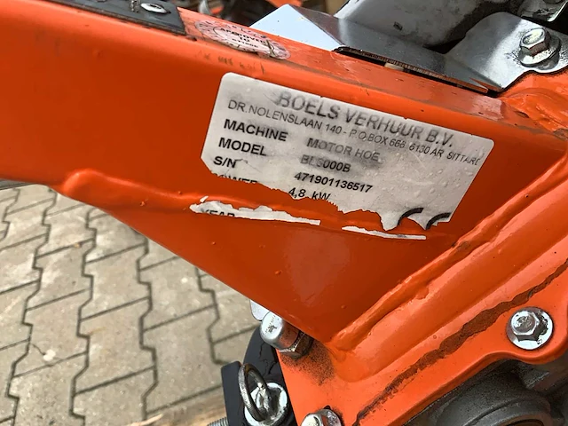Benassi bl6000h grondfrees - afbeelding 9 van  9