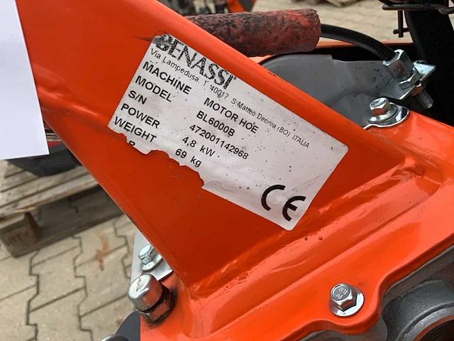 Benassi bl6000h grondfrees - afbeelding 9 van  9