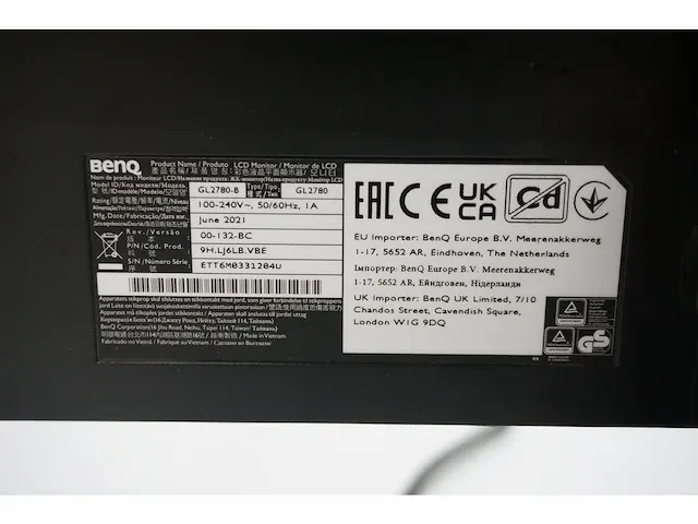 Benq - monitor - afbeelding 4 van  4