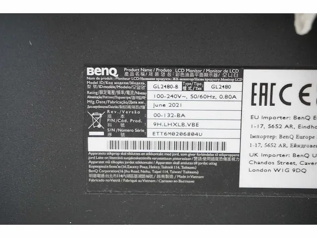 Benq - monitor - afbeelding 3 van  3
