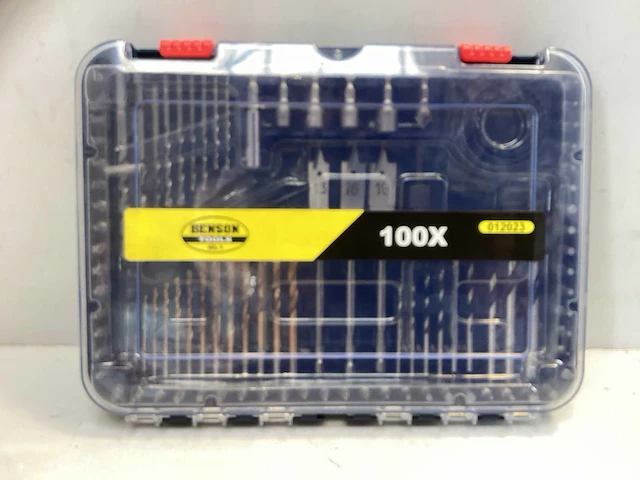 Benson boor en bitset 100 dlg koffer (3x) - afbeelding 5 van  5