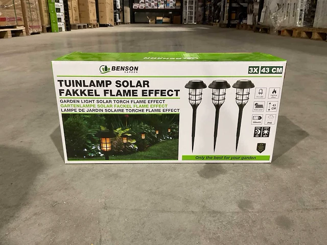 Benson garden 013844 tuinlamp solar tuin verlichting - afbeelding 1 van  11