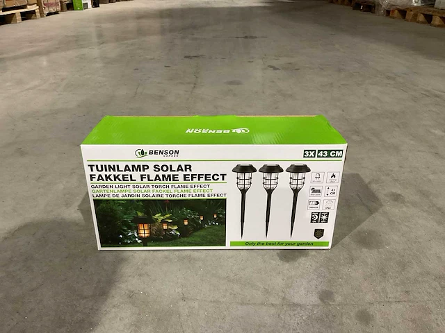 Benson garden 013844 tuinlamp solar tuin verlichting - afbeelding 4 van  11