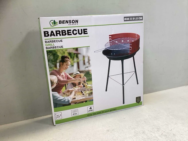 Benson garden barbecue - 4 hoogtes - 36cm diameter - afbeelding 2 van  3