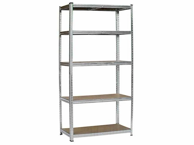 Benson grote stellingkast - robuust - verstelbare planken - 180x90x40 cm - 175 kg per plank - afbeelding 1 van  4