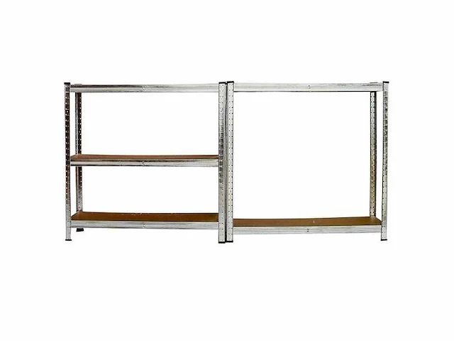 Benson grote stellingkast - robuust - verstelbare planken - 180x90x40 cm - 175 kg per plank - afbeelding 2 van  4
