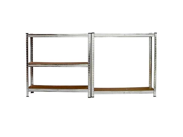Benson grote stellingkast - robuust - verstelbare planken - 180x90x40 cm - 175 kg per plank - afbeelding 2 van  4