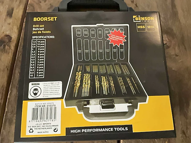 Benson hss 101 delig borenset - afbeelding 2 van  5