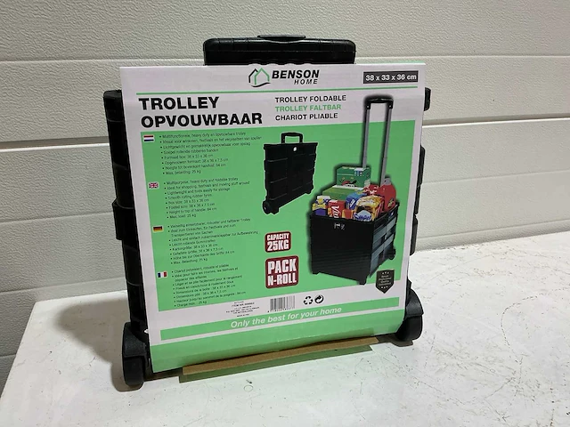 Benson opvouwbaar trolley - afbeelding 4 van  7