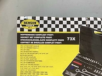 Benson tools - doppenset- doos - 73-delig - 1/4 3/8 1/2” - afbeelding 5 van  6