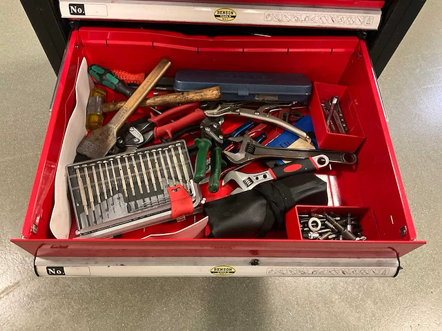 Benson tools gereedschapswagen - afbeelding 2 van  11