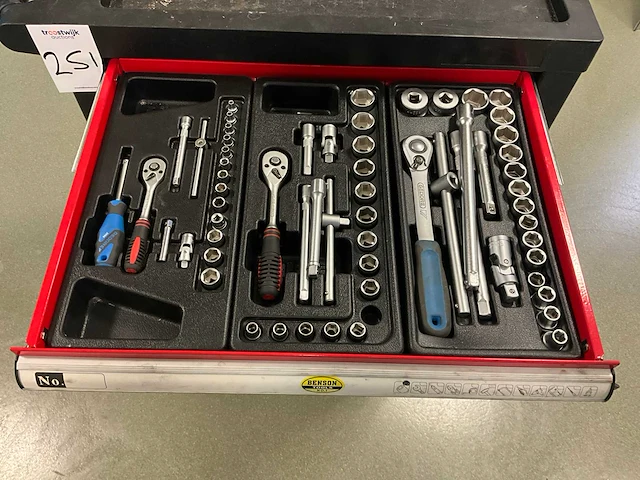 Benson tools gereedschapswagen - afbeelding 6 van  11