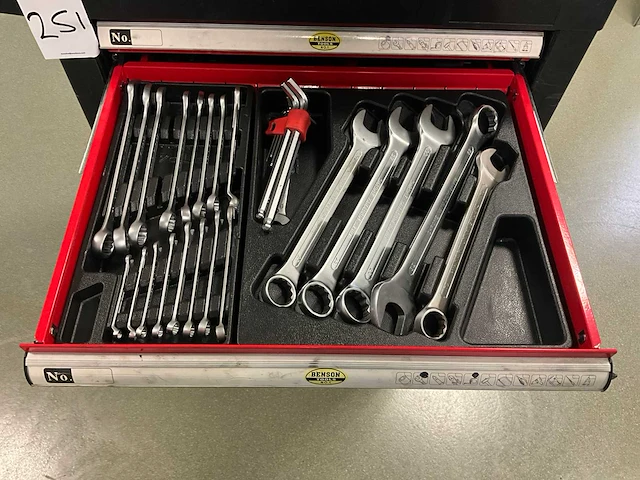 Benson tools gereedschapswagen - afbeelding 7 van  11