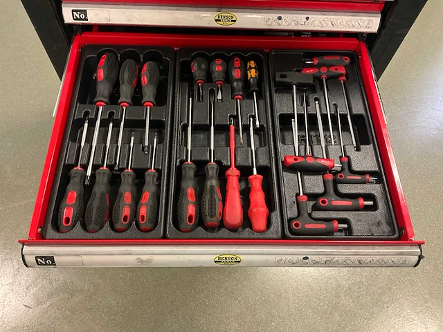 Benson tools gereedschapswagen - afbeelding 8 van  11