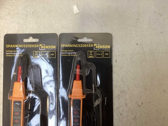 Benson tools spanningszoekers - led - ac 110-380v (2x) - afbeelding 2 van  3