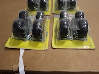 Benson zwenkwielen - 4x50mm - 4 stuks - afbeelding 3 van  3