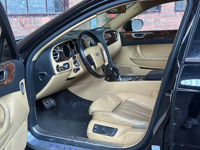 Bentley continental flying spur mansory 6.0 w12 600pk 2007 youngtimer - afbeelding 17 van  34