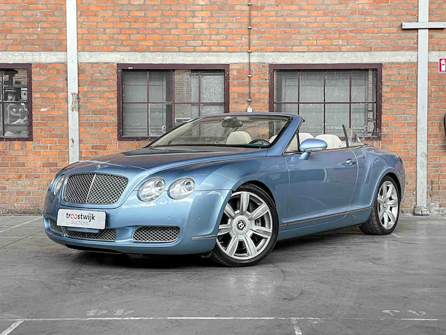 Bentley continental gtc 6.0 w12 560pk 2007 youngtimer - afbeelding 1 van  37