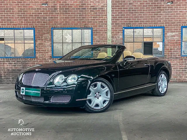 Bentley continental gtc 6.0 w12 cabriolet facelift 560pk (british racing green) , 38-kfr-7 - afbeelding 1 van  47