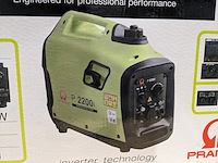 Benzine aggregaat pramac, p2200i, groen, 2022 - afbeelding 3 van  10